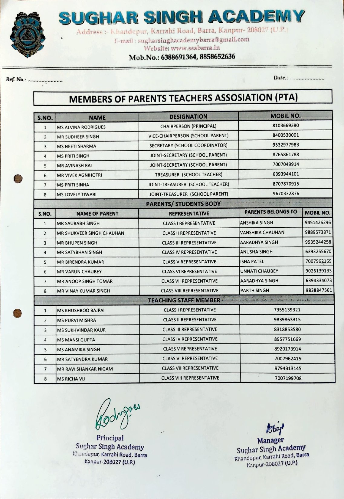 Fees Structure