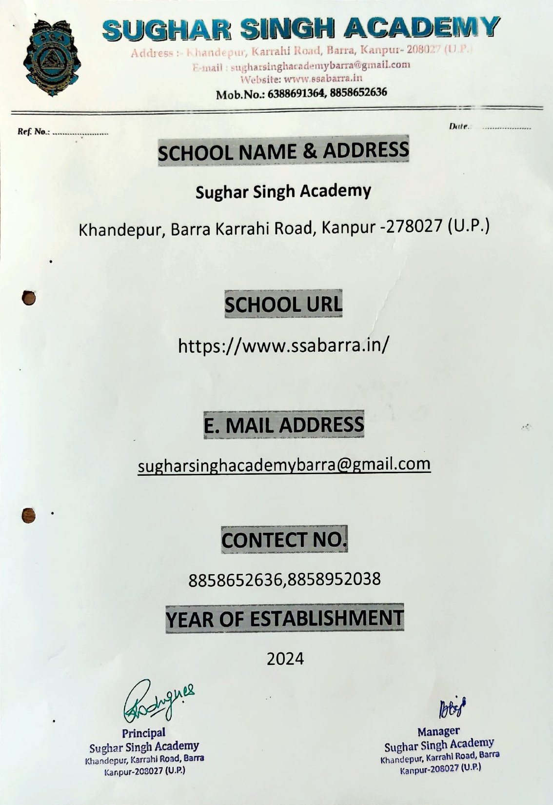 Fees Structure