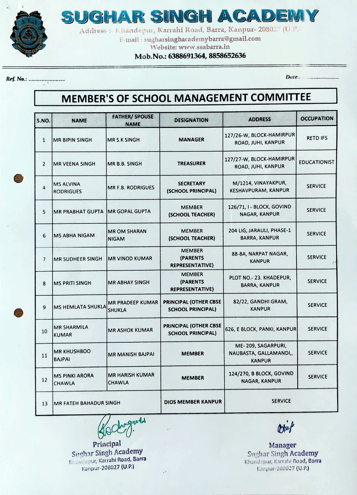Fees Structure